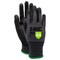 Magid Coated Gloves, Polyurethane, 4 Abrasion Level, Salt & Pepper, 1 PR GPD584-12 - alternate 1